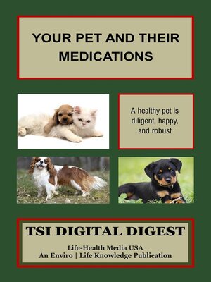 cover image of Your Pet and Their Medications